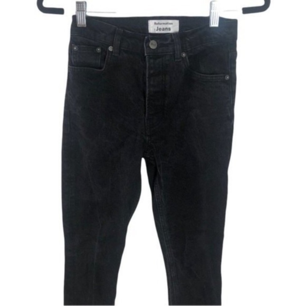 Reformation Serena High Skinny Crop Jeans